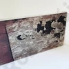 Rusztikus hőszigetelő deszka falburkolat