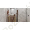 Carrara Relieve Stripe Albinegro Brillo 20x60 csempe
