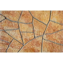 Mediterran falburkolat, díszburkolat