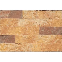 Olympos falburkolat, díszburkoló