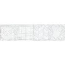 Cifre Alchimia Decor White 7.5x30 cm antikolt csempe Cifre Alchimia Decor White 7.5x30 cm antikolt csempe