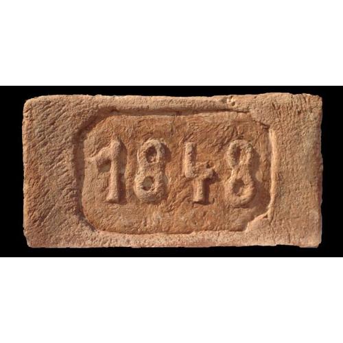 1848 mintájú címeres tégla
