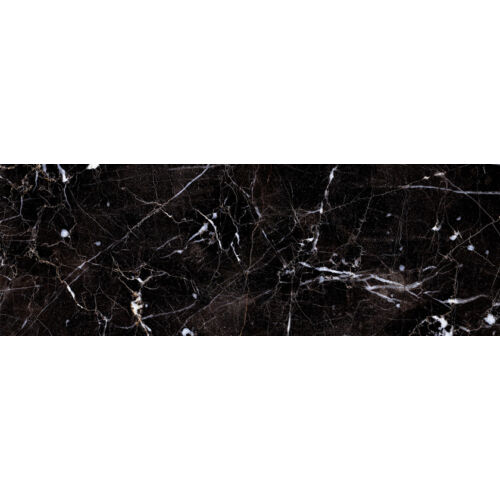 Carrara Negro Brillo 20x60 csempe