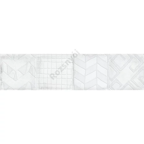 Cifre Alchimia Decor White 7.5x30 cm antikolt csempe