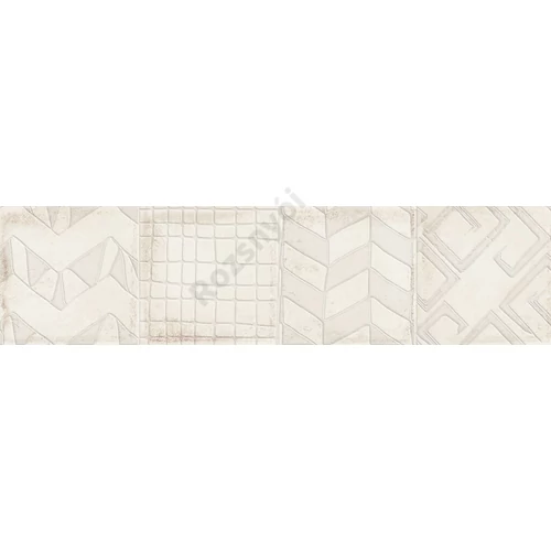 Cifre Alchimia Ivory Decor Brillo 7.5x30 cm  csempe